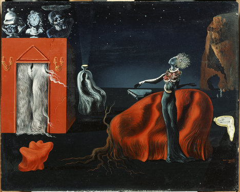 La quintaesencia del método creativo de Dalí en la exposición, según el director del Fondo Salvador y Gala Dalí, Juan Manuel Sevillano, es el cuadro "Rarezas", de 1935.